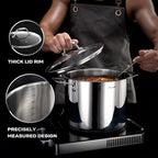 Stainless Steel Nonstick Pots and Pans Set - Image 6