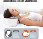 Bespilow Travel Pillow for Sleeping, Cervical Neck Support Pillow for Neck Pain - Image 2