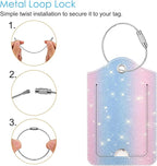 Fintie Luggage Tags, Privacy Cover ID Label - Image 3