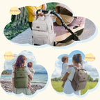 mommore Diaper Bag Backpack, Large Diaper Bag Expandable - Image 5