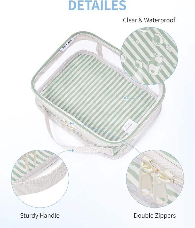 Narwey TSA Approved Clear Toiletry Bag - Image 5