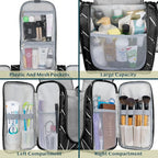PAVILIA Extra Large Toiletry Bag Travel Bag - Image 4