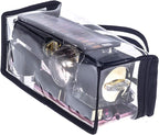 Small Rectangular Clear PVC Makeup Bag Make Up Artist Tool Organizer Pouch Bag - Image 4