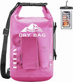 HEETA Dry Bag Waterproof for Women Men, 5L/10L/20L/30L/40L Roll Top Lightweight by HEETA