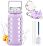 MUKOKO 64oz Glass Water Bottles by MUKOKO