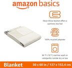Amazon Basics Room Decor Throw Blanket, Lightweight and Cozy in Polyester - Image 2
