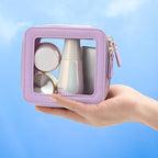 Aveniee Mini Clear Makeup Bag, Small Cosmetic Bags Travel Toiletry Pouch - Image 5