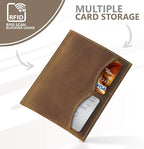 WANDERINGS Leather Passport Holder - Image 2