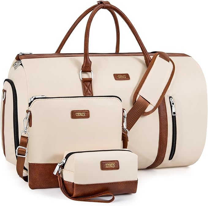 Convertible Garment Duffel Bags by TIBES