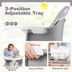 BABY JOY 16 in 1 High Chair, Convertible Baby Highchair - Image 7