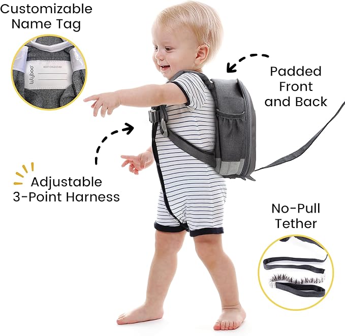 Lulyboo Panda Toddler Backpack Leash - Image 6