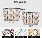 IWXYI Western Bag,Western Gifts for Women,Western Cow Makeup Bags With Zipper,Western Cow Make Up Bag Zipper Pouch Travel Toiletry
