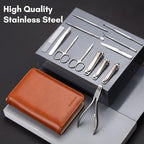 FAMILIFE Professional Manicure Set, Manicure Kit, Nail Clippers Set, Stainless - Image 2