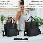LOKASS Insulated Lunch Box Women & Men Large Adult LunchBag Double-Layer - Image 5