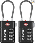 ANVIL 4 Digit Luggage Locks, TSA Locks by ANVIL