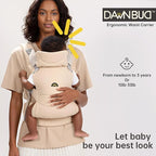 Baby Carrier for Newborns to Toddlers, Adjustable, Ultra-Soft and Weightless - Image 2