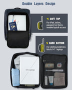 Gonex Waterproof Underseat Carry on Luggage - Image 4