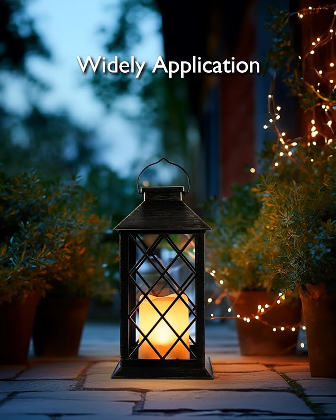 Homemory Solar Lanterns Outdoor Waterproof Hanging - Image 7