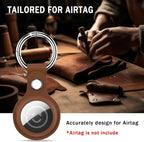 RFUNGUANGO 4-Piece Airtag Leather Case - Image 3