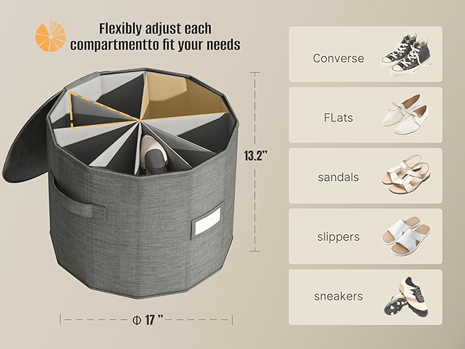 Vailando Shoe Organizer for Closet - Image 5