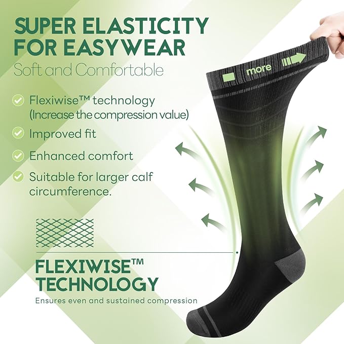 Bamboo Viscose Compression Socks - Image 3