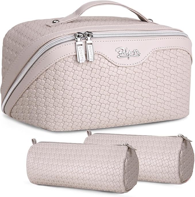 BOYATU Travel Makeup Bags for Women: Large Makeup Organizer by BOYATU
