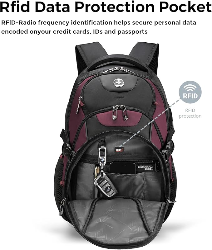 Swissdigital Design Laptop Backpack - Image 5