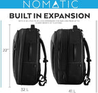 NOMATIC Navigator Travel Backpack - 32L Backpack - Anti-Theft Carry-On Backpack - Image 6