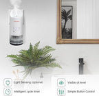 2025 Plug-in Essential Oil Diffuser – Waterless Scent Diffuser, Smart Wall Diffuser for Home, Office, & Spa, Covers Up to 500 Sq. Ft., 160ML Capacity, Portable Aromatherapy Aroma Diffuser, White