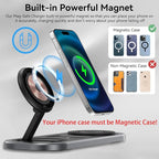 3 in 1 Fast Wireless Charger Stand - Image 5