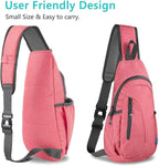TITECOUGO Small Sling Bag, Lightweight Crossbody Backpack - Image 3