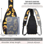 Crossbody Bags for Women Men Trendy Sling Bag Bakpack Casual Chest Bag - Image 2