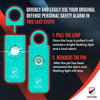 Original Defense® Siren Self-Defense Alarm - Image 3