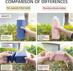 24oz Collapsible Water Bottles–Food-Grade, Lightweight, Foldable Design Perfect - Image 3