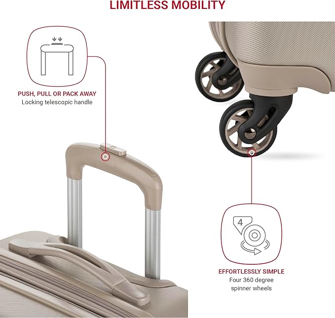 SwissGear 7366 Hardside Expandable Luggage - Image 2