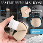 Travel Bottles for Toiletries, TSA Approved Silicone Travel Size Containers for - Image 4