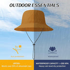Durio Waterproof Bucket Hats for Woman UPF 50+ Sun Hat UV Protection Packable - Image 2