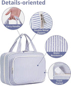 Narwey Striped Travel Toiletry Bag - Image 8
