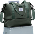 Travel Duffel Bag, Sports Tote Gym Bag, Shoulder Weekender Overnight Bag by WONHOX