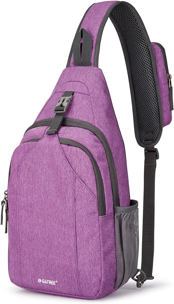 G4Free Sling Bag RFID Blocking Sling Backpack Crossbody Chest Bag Daypack by G4Free