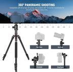 NEEWER 77” Camera Tripod Monopod - Image 4