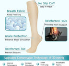 ACTINPUT 8 Pairs Compression Socks - Image 4