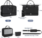 Weekender Bag for Women, Travel Duffel Bag Carry On Overnight Bag - Image 7