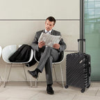 Hardshell Luggage Sets 3 Piece ABS+PC Travel Suitcase Hard Sided Luggage - Image 6