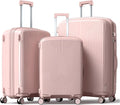 Nazhura Luggage Set, 3-Piece Hardside Suitcase Set, 20-inch Carry On, 28-inch by NazhuraGoodCompanionAtHome