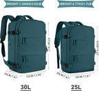coowoz Travel Backpack For Women Men, Carry On Backpack, Hiking Backpack - Image 3