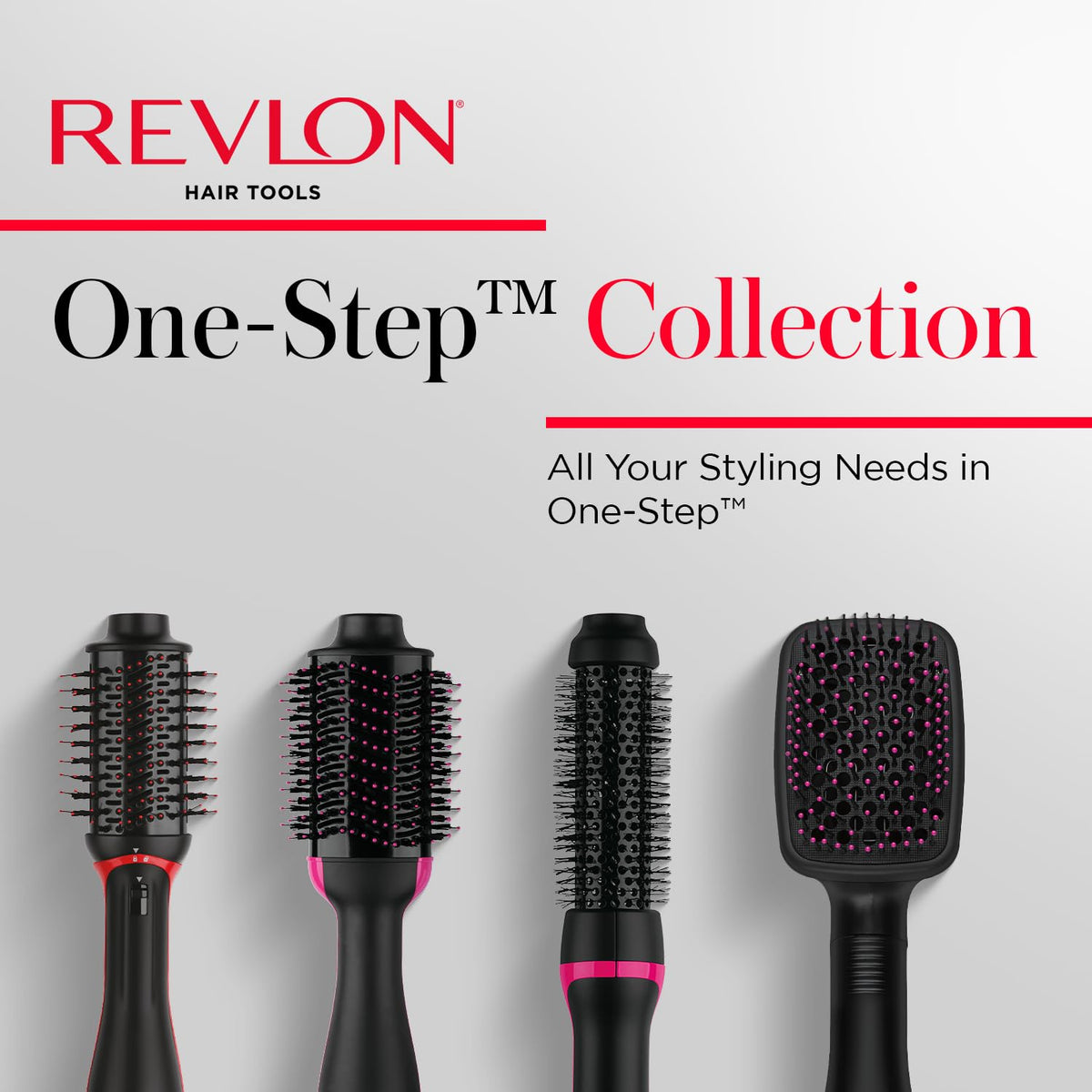 One Step Volumizer Plus Hair Dryer and Styler (Root Lift & Waves (2.4" Barrel) / Black)