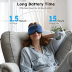 LC-dolida White Noise Sleep Mask, 3D Sleep Headphones - Image 8