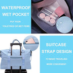 Travel Duffle Bag, Waterproof Sport Tote Gym Bag - Image 4
