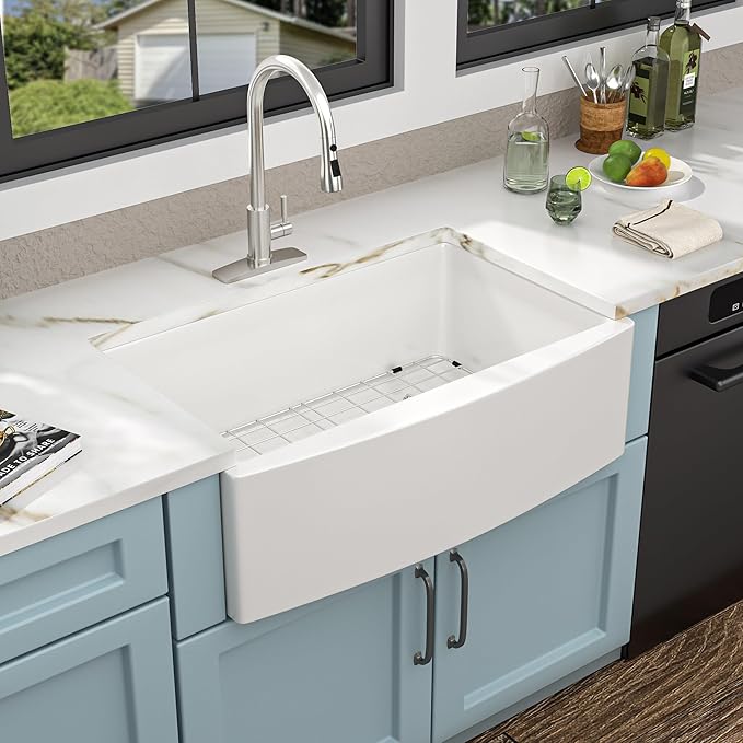 33 White Farm Sink - Image 3